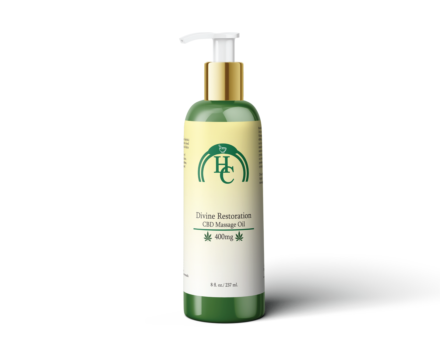 Divine Restoration CBD Massage Oil